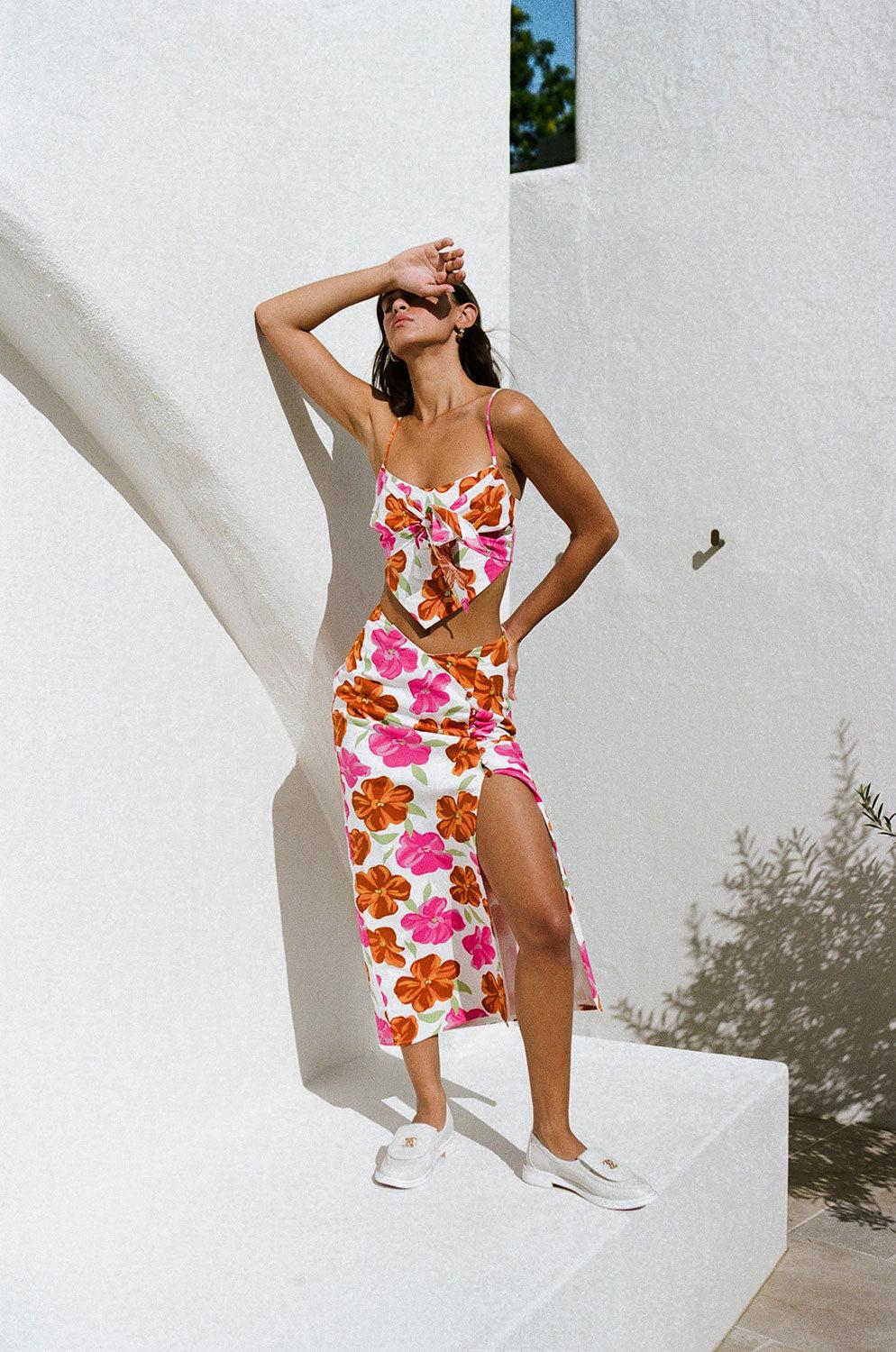 Luan Midi Skirt Product Image