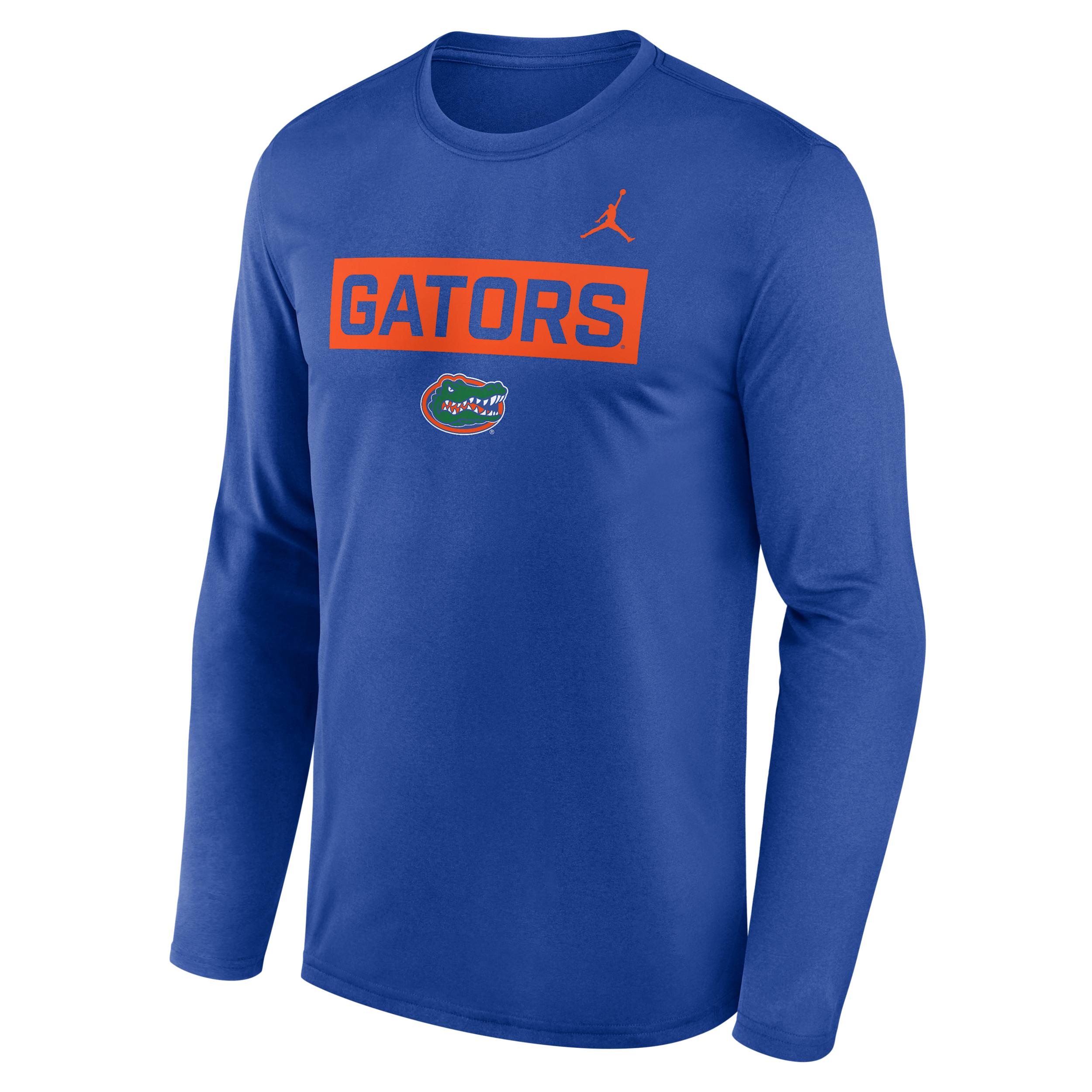 Mens Florida Primetime Legend 2-Hit Jordan Brand Dri-FIT College Long-Sleeve T-Shirt | NJGT4EVUFN-6TH Product Image