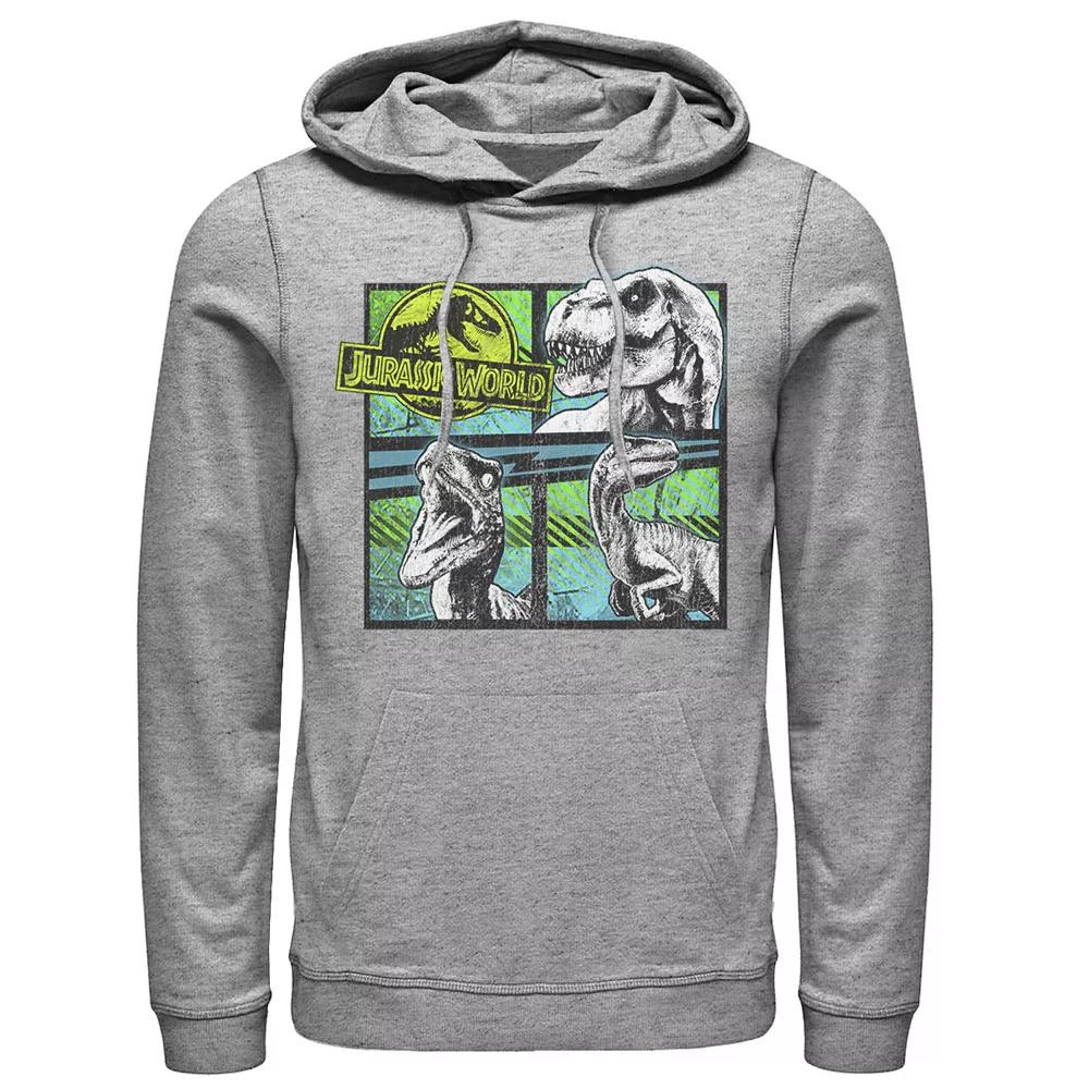 Men's Marvel Avengers Assemble Cartoon Chest Logo Hoodie, Size: Small, Athletic Grey Product Image