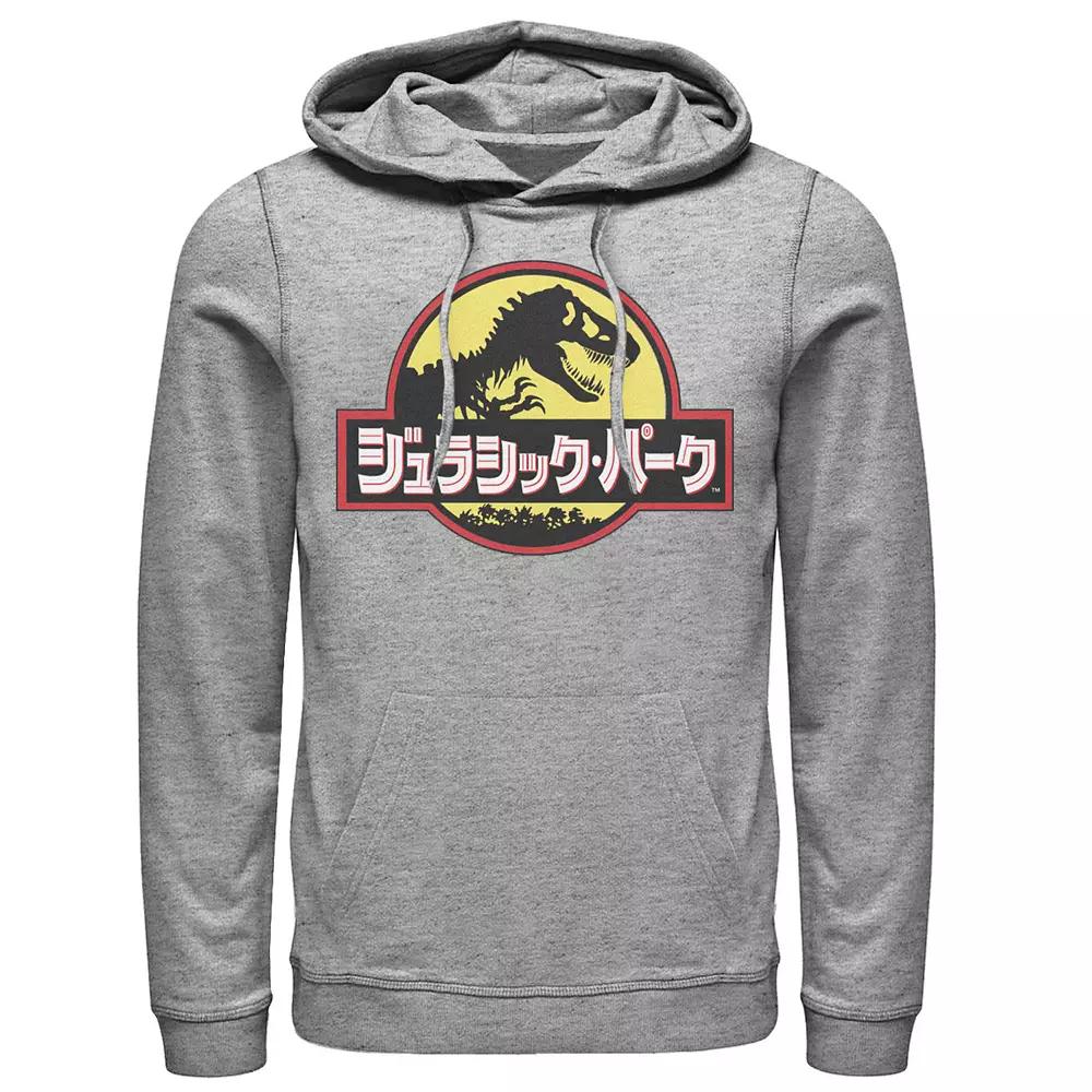 Men's Jurassic Park Japanese Classic Logo Hoodie,  Product Image