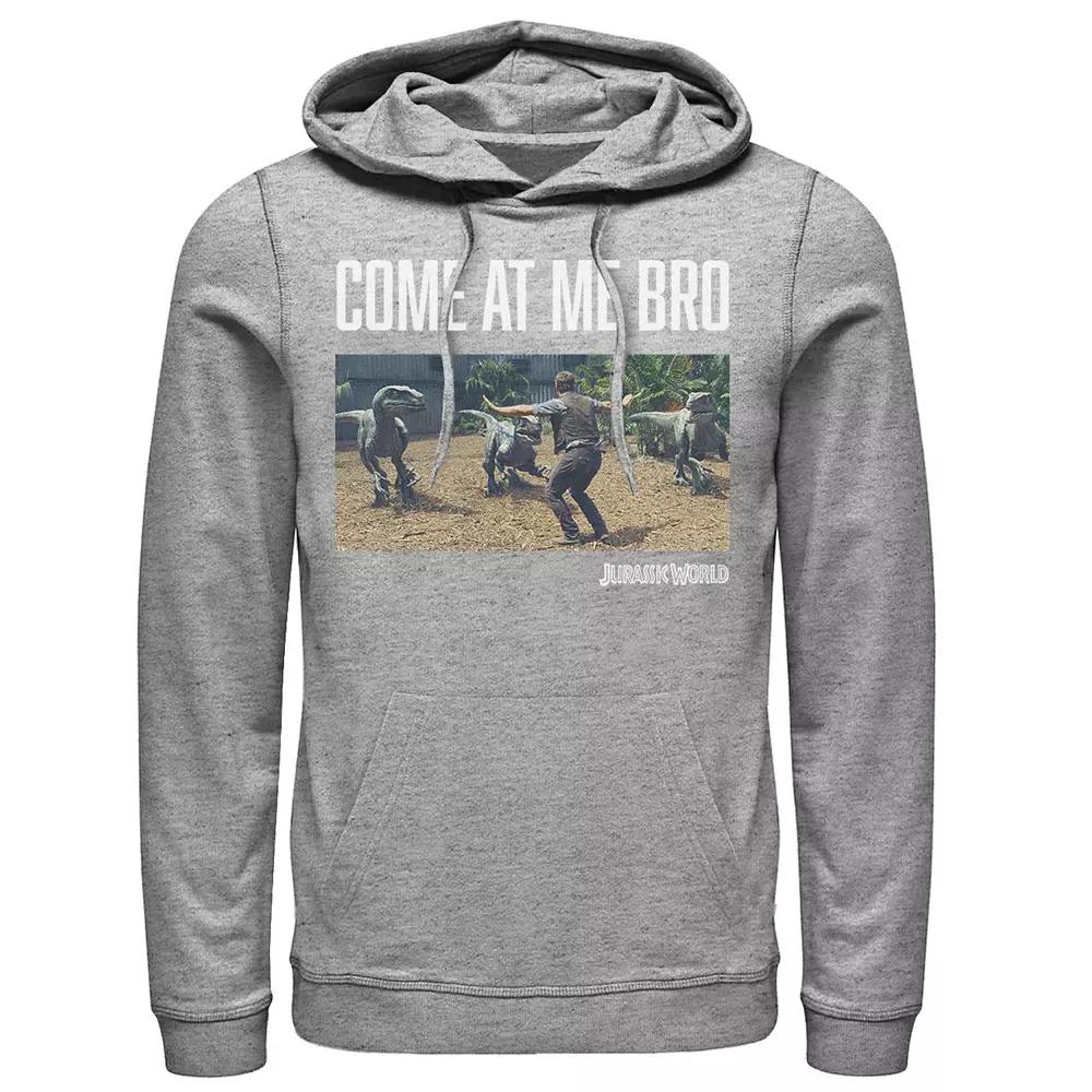 Men's Jurassic World Come At Me Bro Movie Still Hoodie,  Product Image