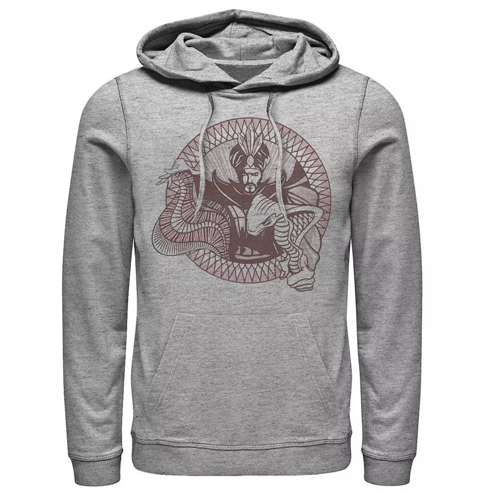 Disney's Aladdin Jafar Line Art Circle Portrait Men's Hoodie,  Product Image