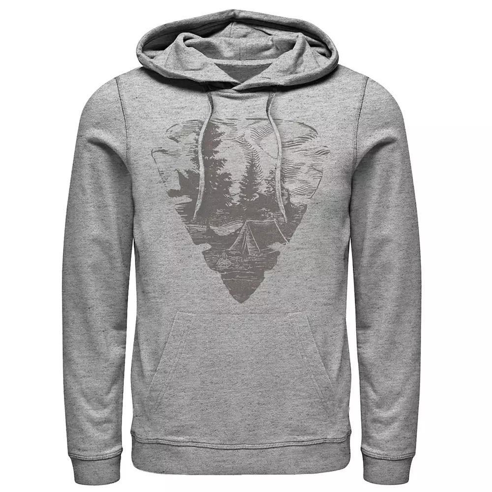 Men's Fifth Sun Arrowhead Camping Sketch Fill Hoodie,  Product Image
