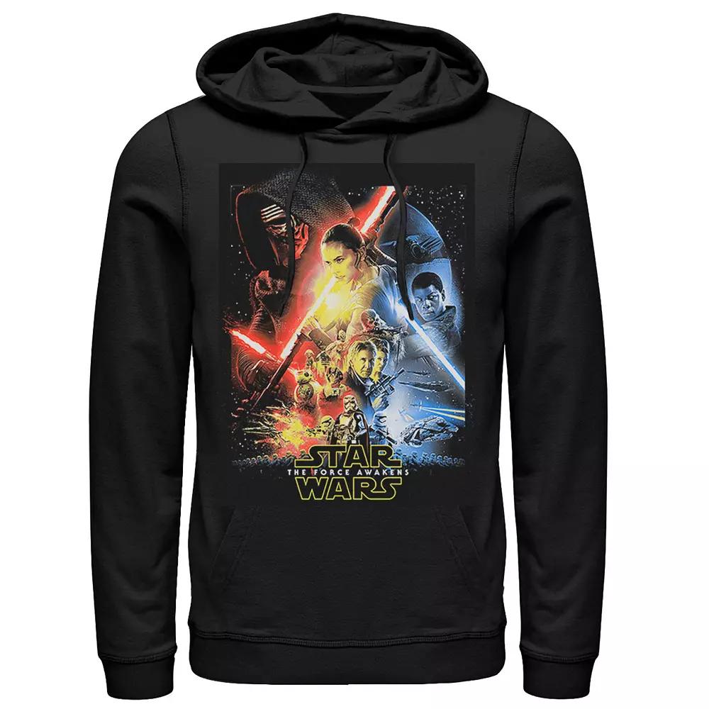 Men's Star Wars Graphic Hoodie, Size: Large, Black Divided Product Image