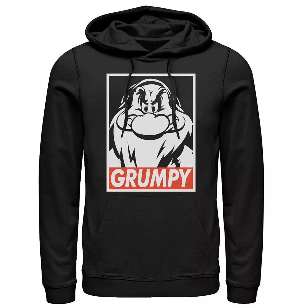 Disneys Snow White Grumpy Poster Mens Hoodie Product Image