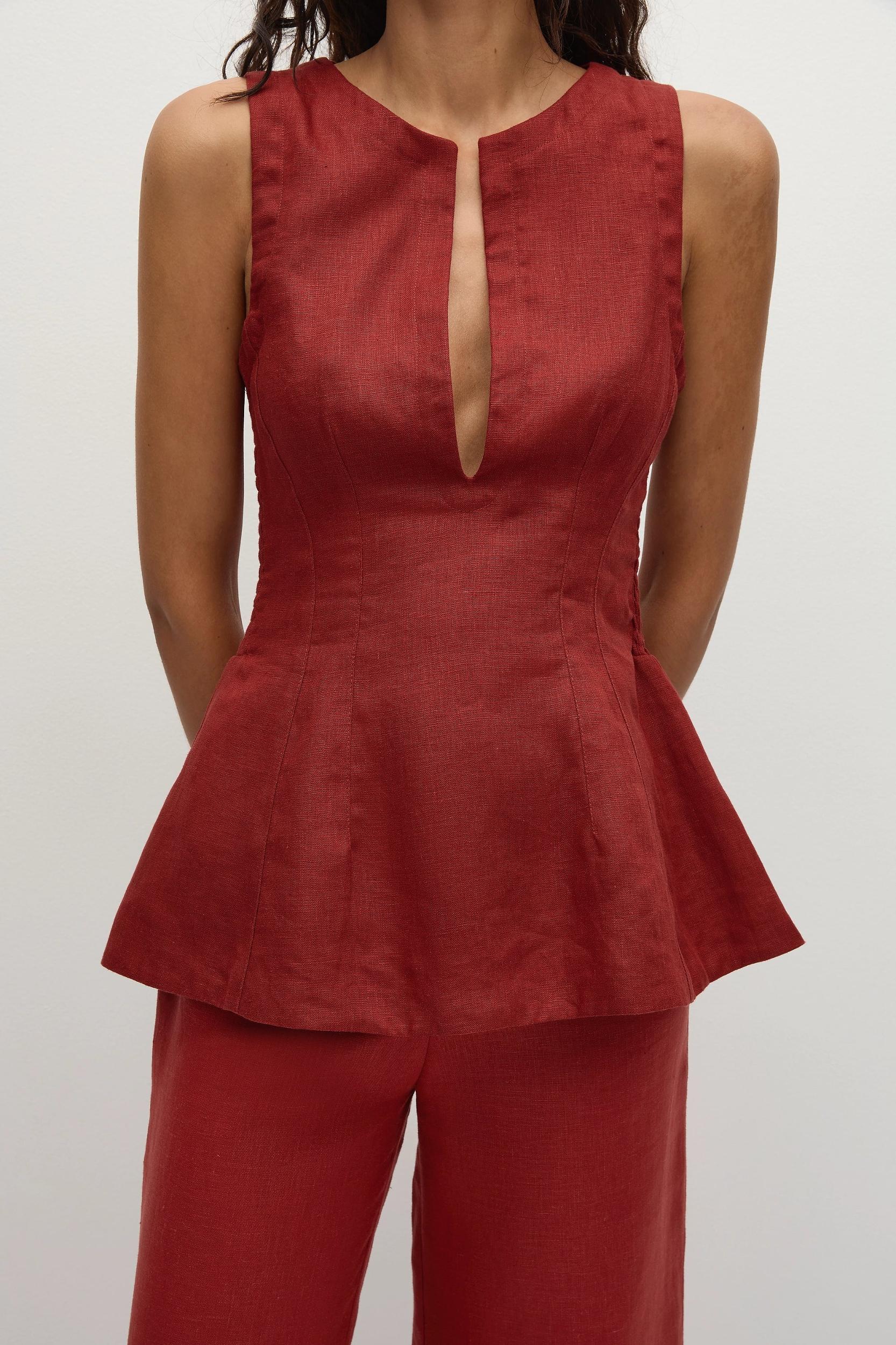 Syna Pant Clay - Final Sale Product Image