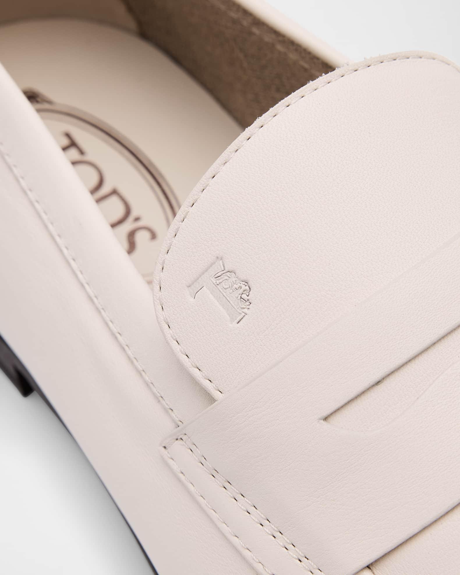 Men's Leather Penny Loafers Product Image