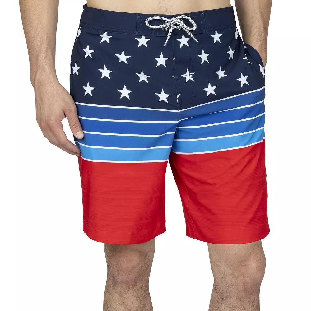 Men's Trinity Coast 9" Elastic Waist Boardshorts,  Product Image