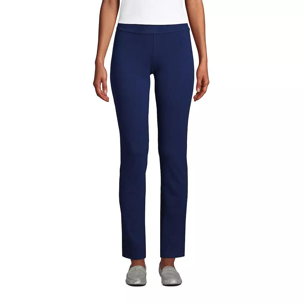 Petite Lands' End Starfish Slim Cut Pull-On Pants, Women's,  Product Image