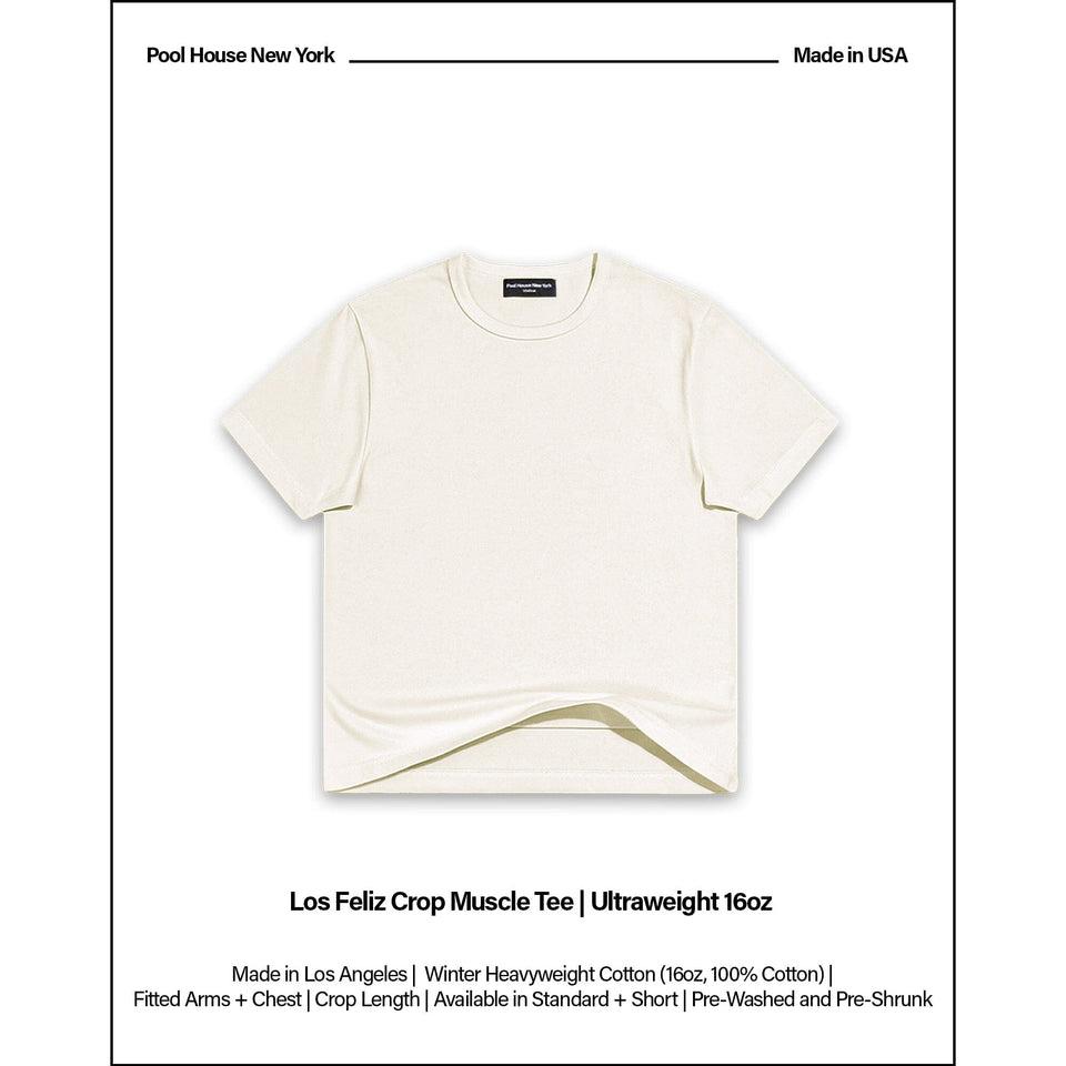 Los Feliz Crop Muscle Tee II | Ultraweight | 16oz Product Image