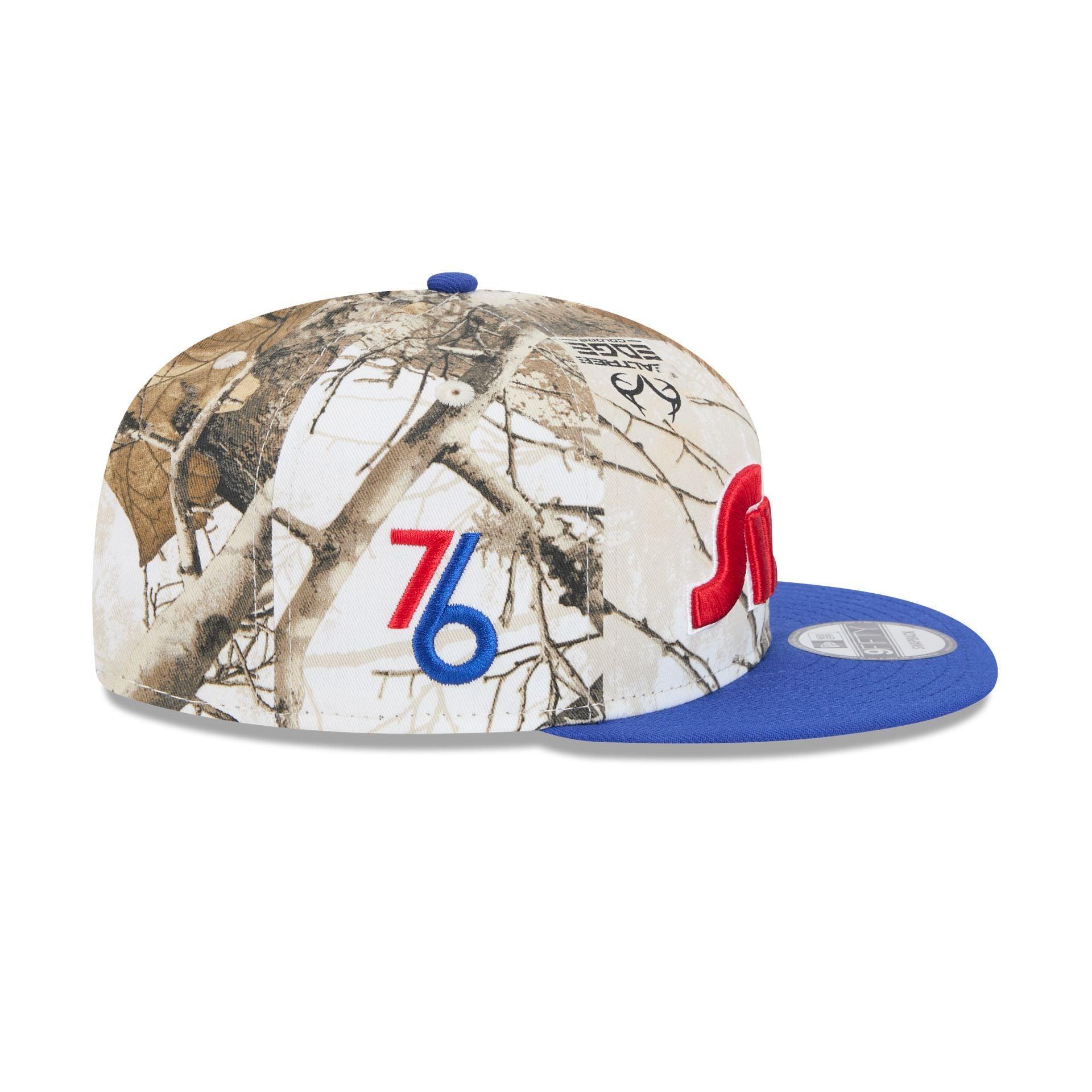 Philadelphia 76ers 2024 Country x City Realtree 9FIFTY Snapback Hat Male Product Image