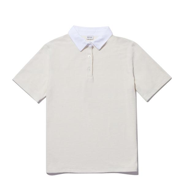 The Terry Polo - Cream Product Image