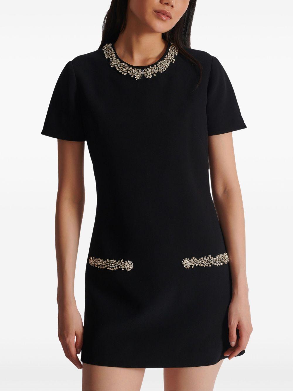 embroidered shift dress  Product Image