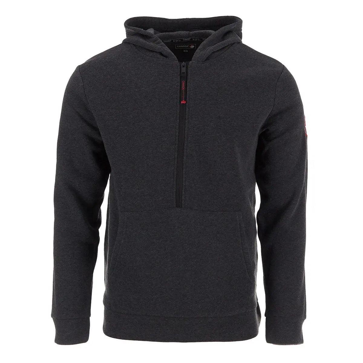 Canada Weather Gear Men's 1/2 Zip Hoodie Male Product Image