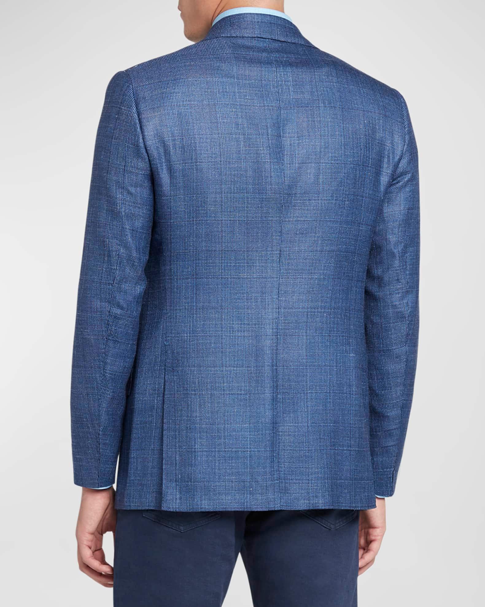 Men's Tonal Plaid Sport Coat Product Image
