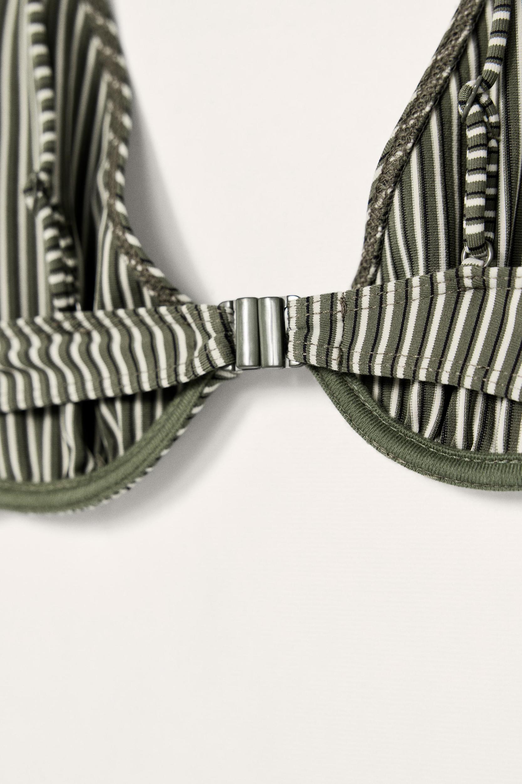 STRIPED LIMITED EDITION BIKINI TOP Product Image