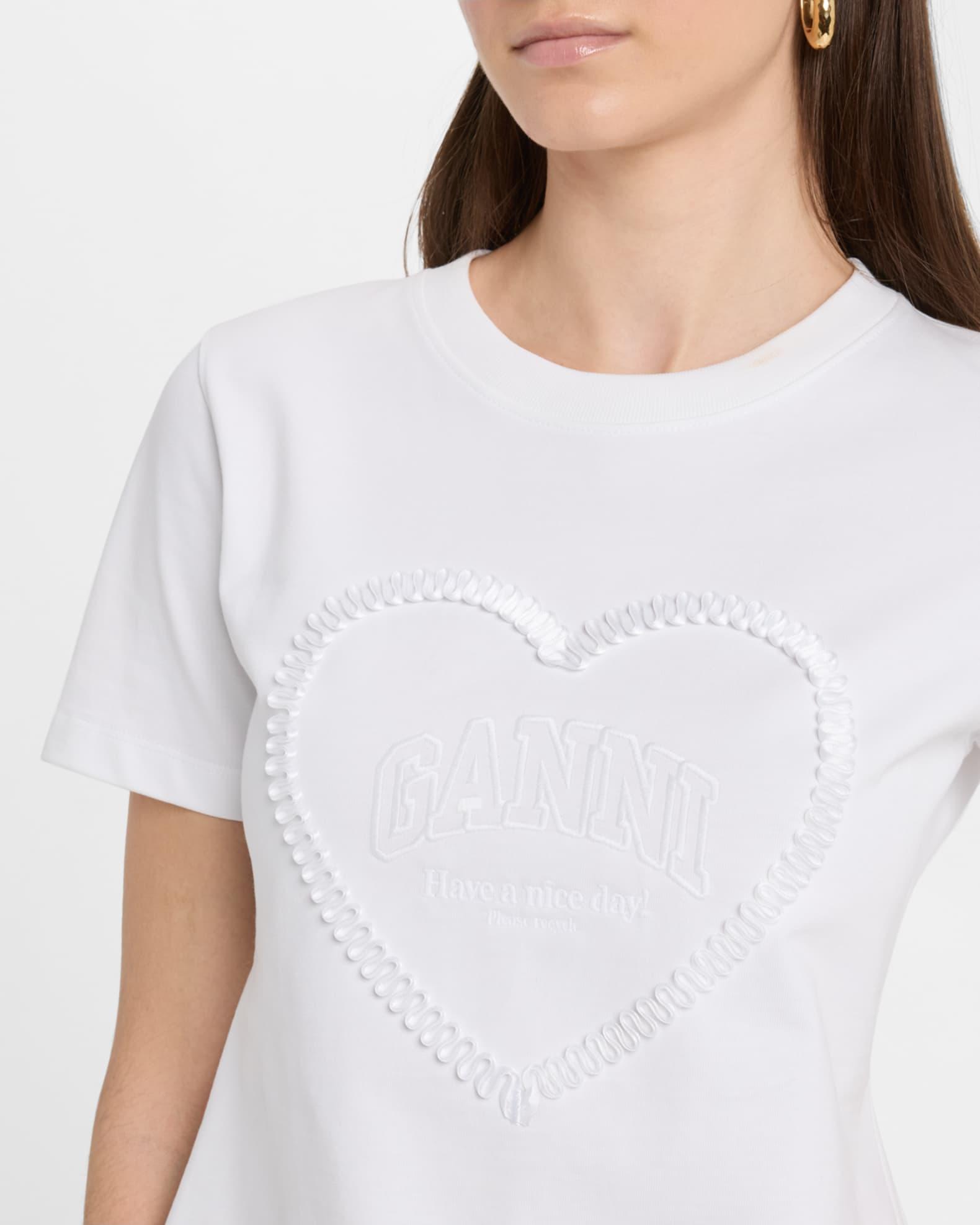 Heavy Cotton Heart T-Shirt Product Image