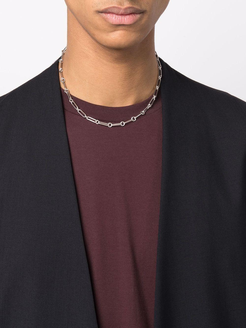 large box chain necklace Product Image
