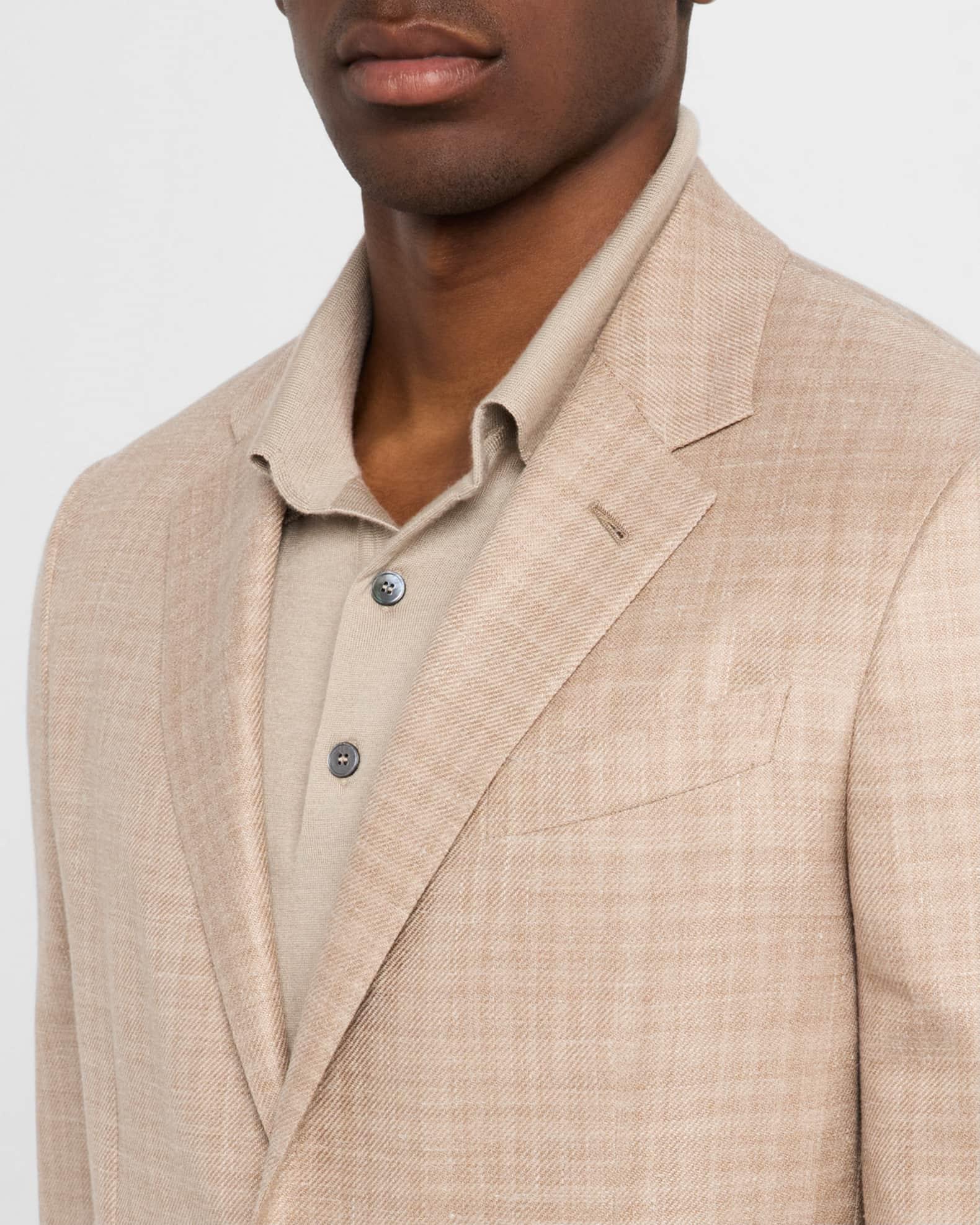 Men's Tonal Plaid Sport Coat Product Image