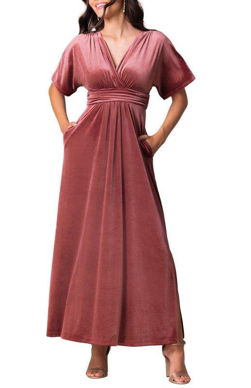 Verona Velvet Evening Gown Product Image