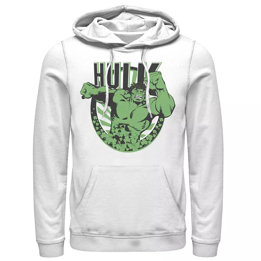 Men's Marvel Hulk St. Patty's Circle Logo Hoodie,  Product Image