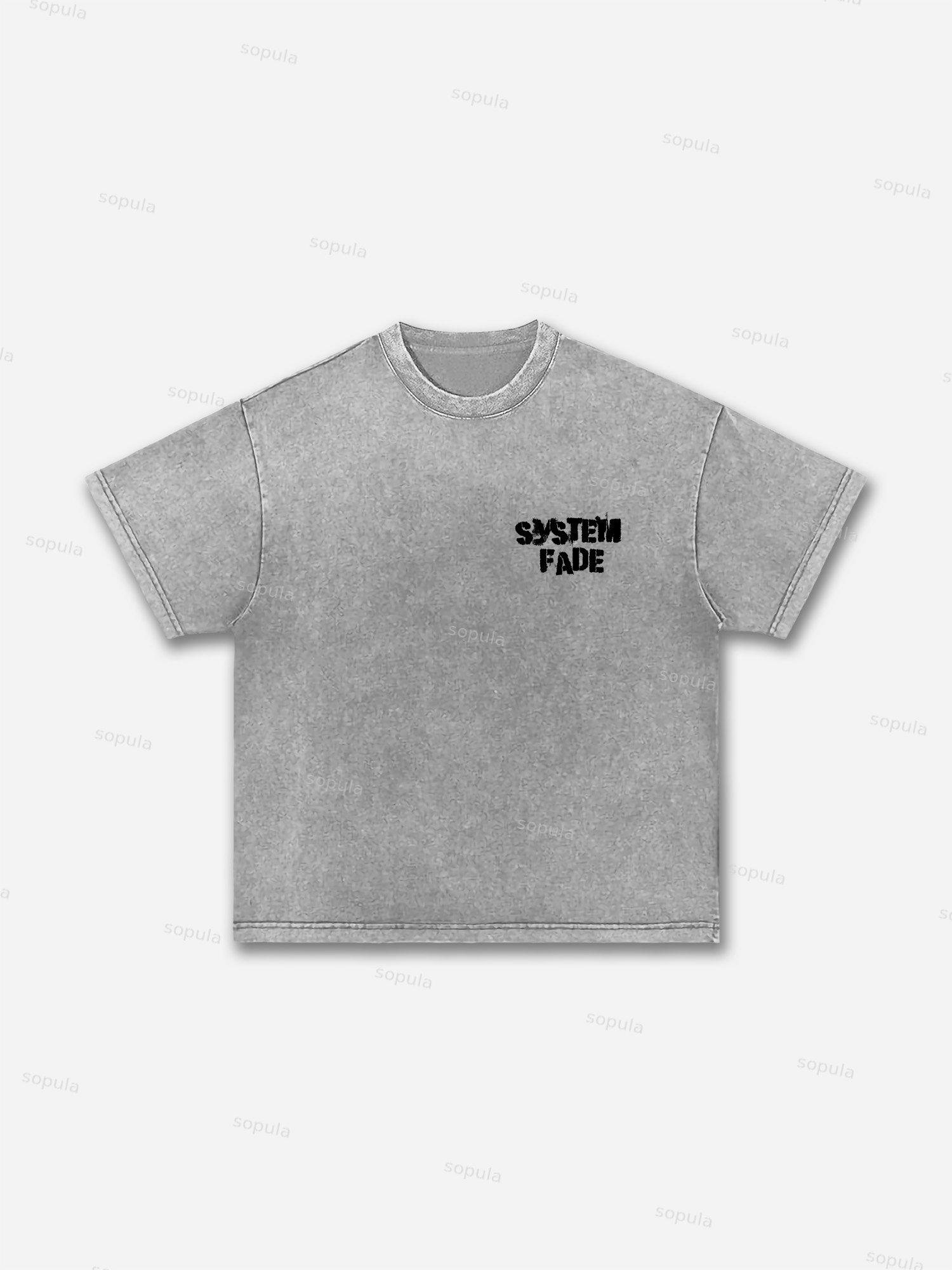 Men's Boyz N The Hood Vintage Aged Graphic Washed T-shirt Product Image