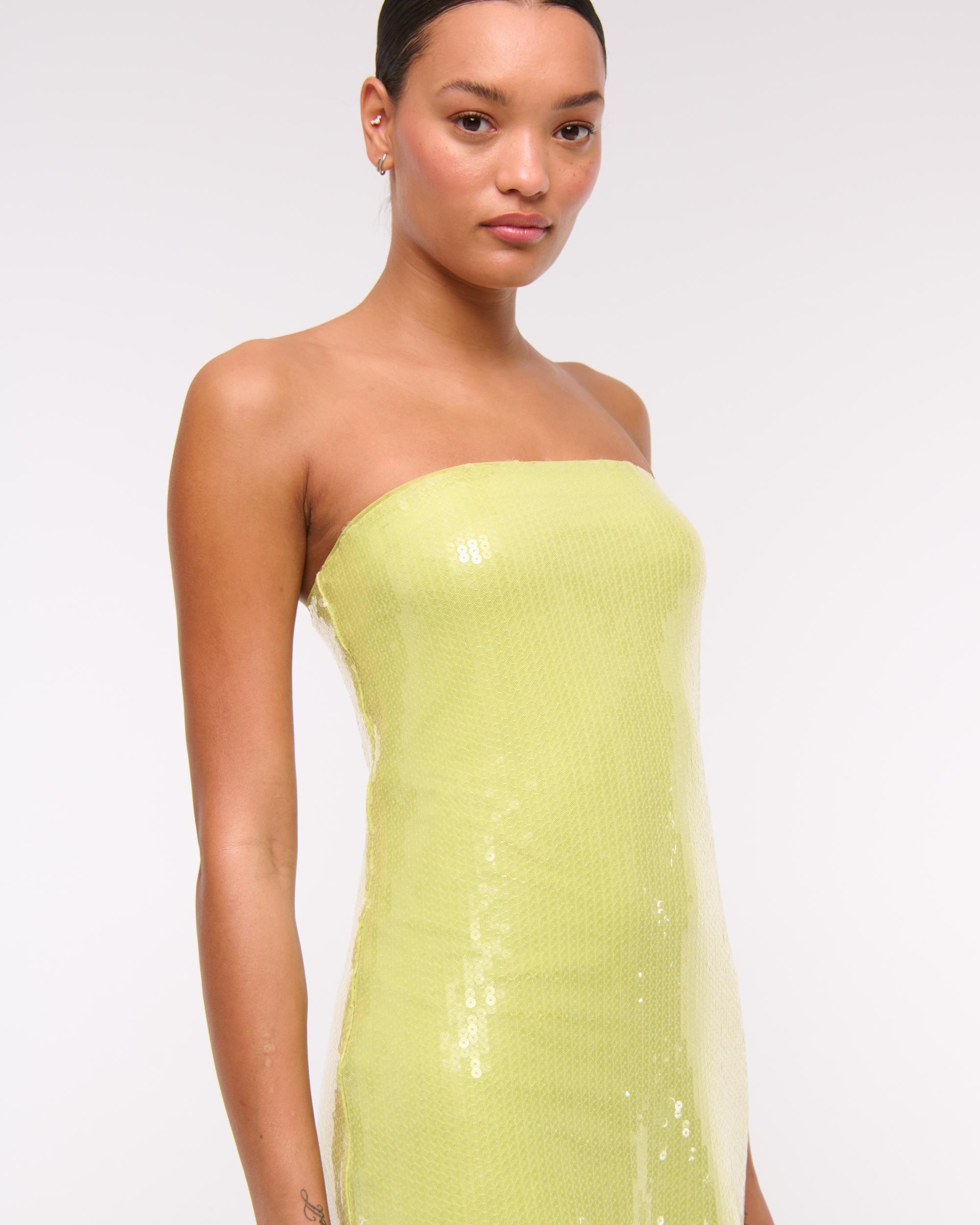 Strapless Sequin Mini Dress Product Image