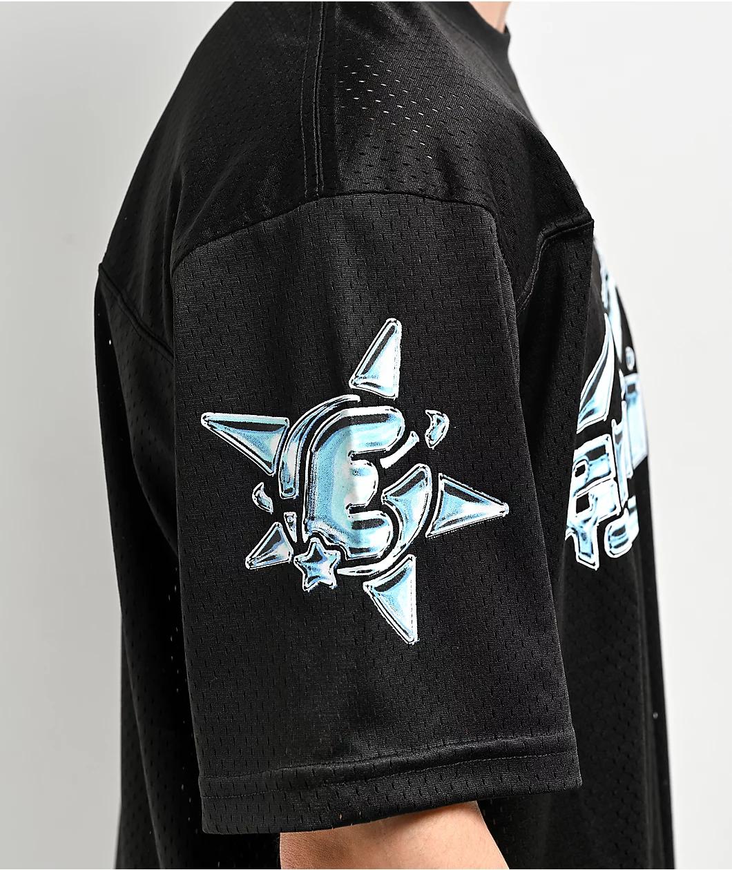 Empyre Shatter Black Mesh Football Jersey Product Image