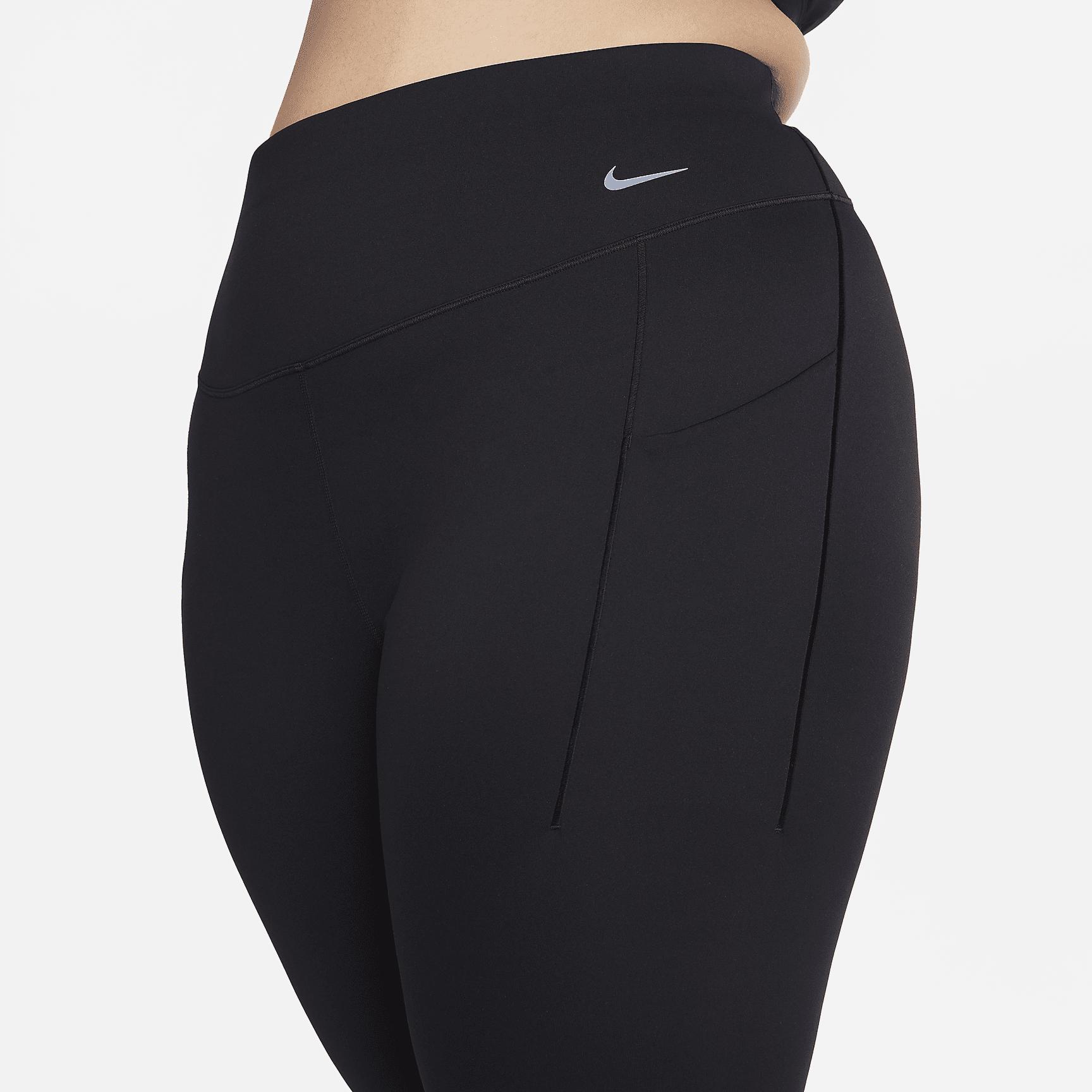 Nike Universa Women's High-Waisted 7/8 Leggings with No Front Seam (Plus Size) Product Image