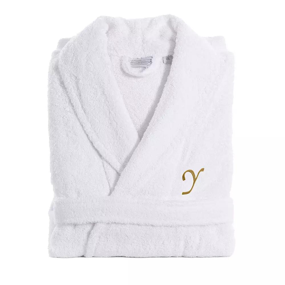 Linum Home Textiles Turkish Cotton Personalized Quick Dry Terry Bathrobe, Adult Unisex,  Product Image