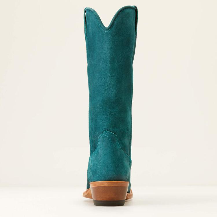 SALE Ariat® Ladies' Deep Teal Roughout Memphis Boots Product Image