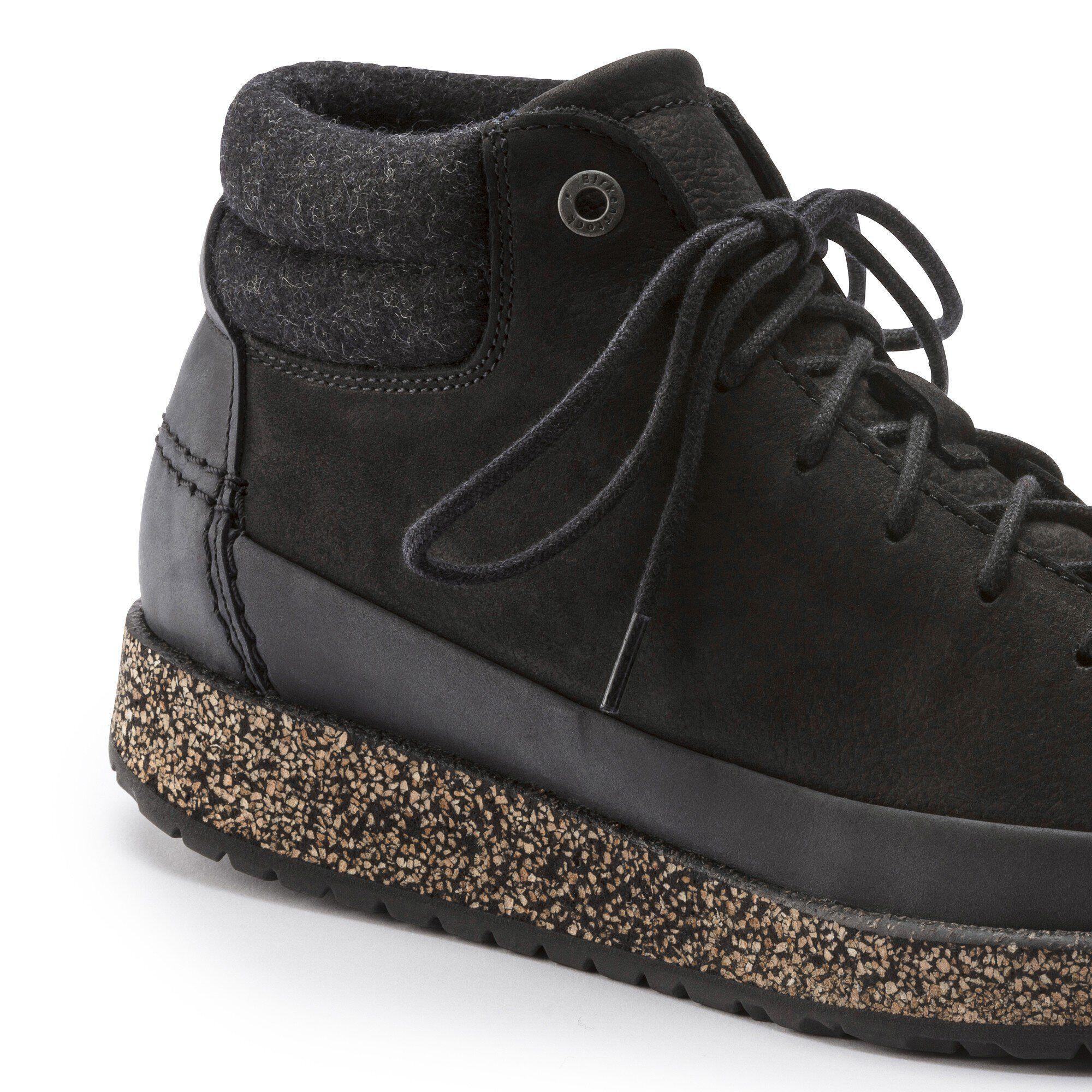 Honnef High Oiled Nubuck Leather Black Product Image