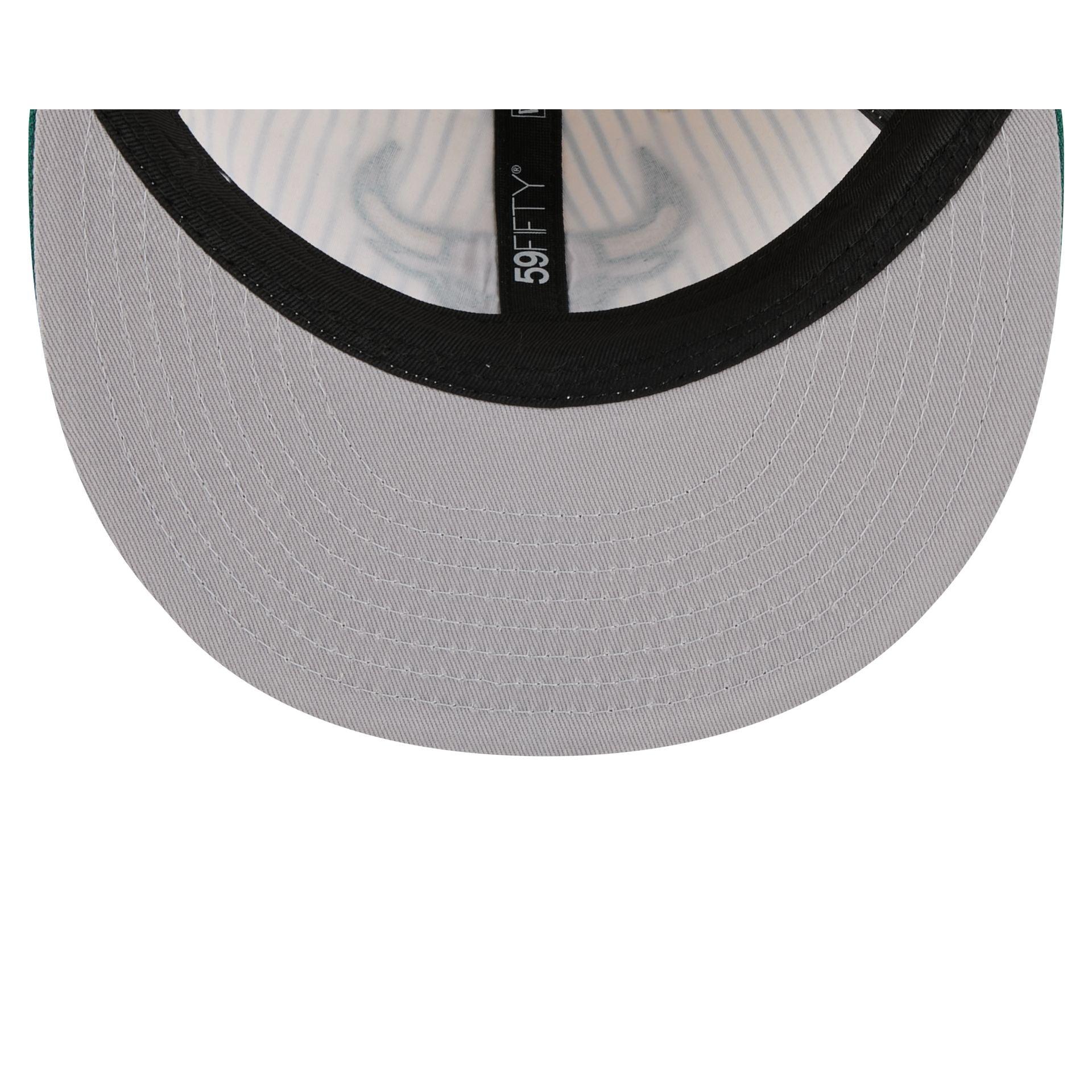 Just Caps Seersucker Chicago Bulls Retro Crown 59FIFTY Fitted Hat Male Product Image