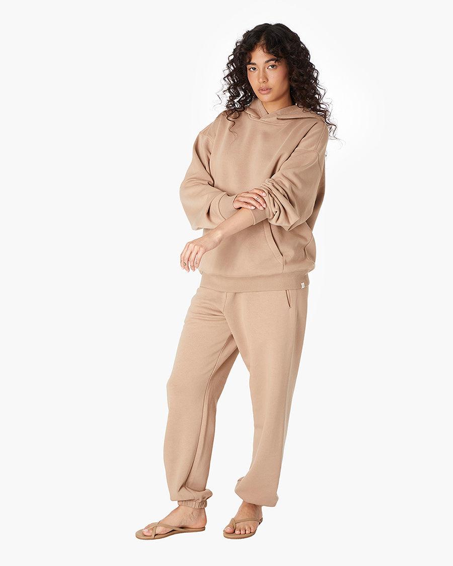 Air Whipped Hoodie - Camel Product Image