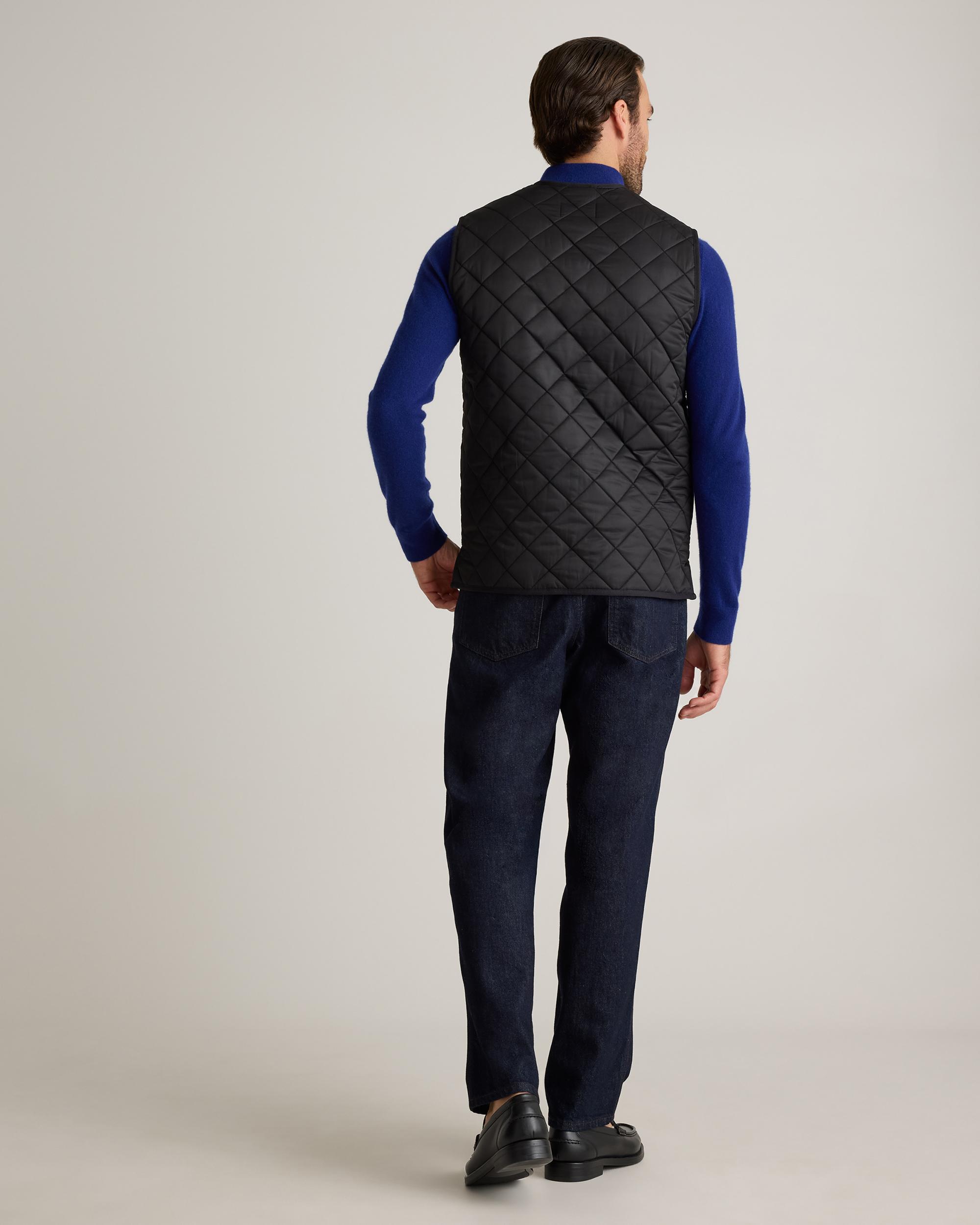 Quince | Men's Featherless Quilted Fleece-Lined Liner Vest Nylon Product Image
