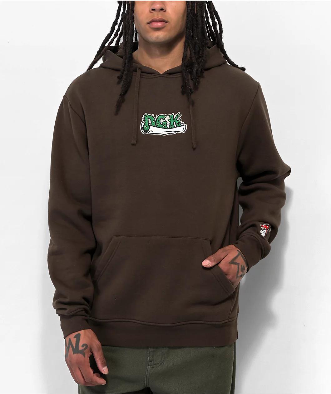 DGK Chaos Brown Hoodie Product Image