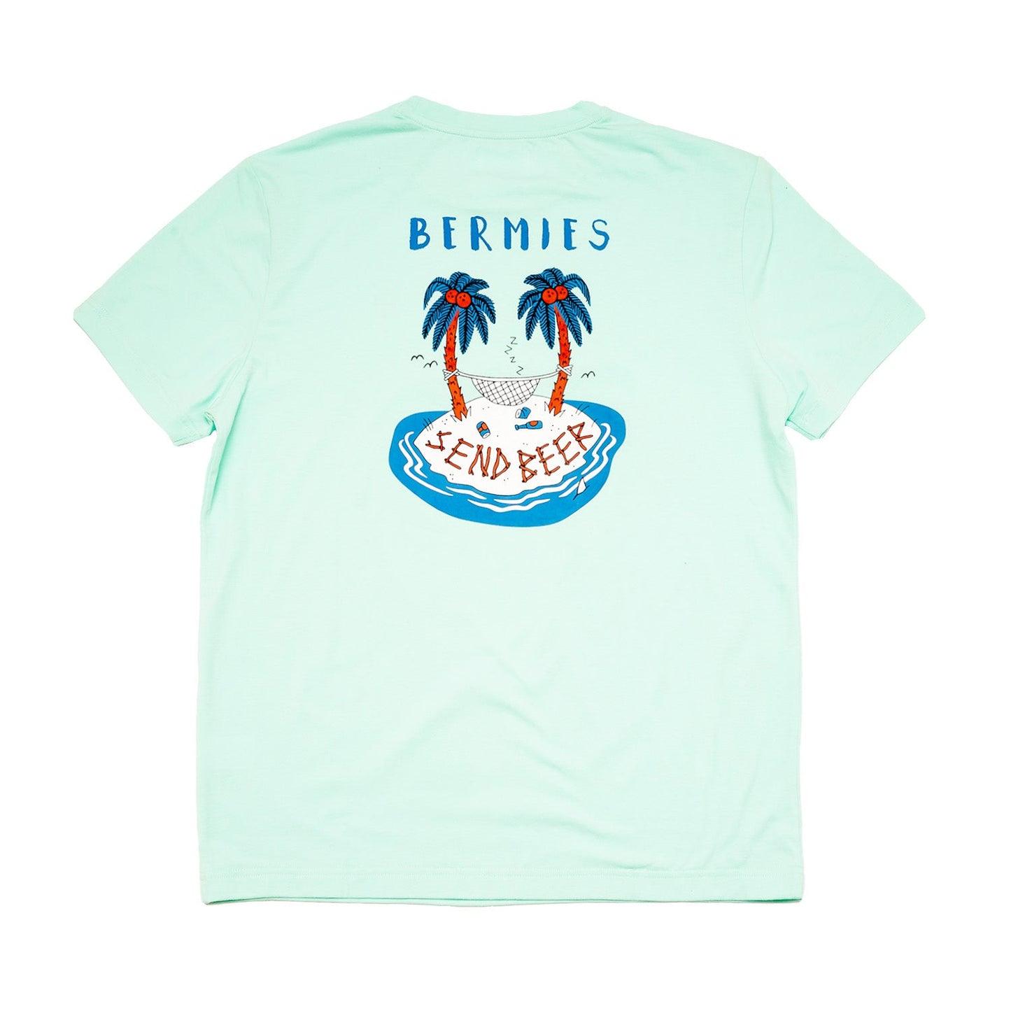 Bermies Send Beer T-Shirt Male Product Image
