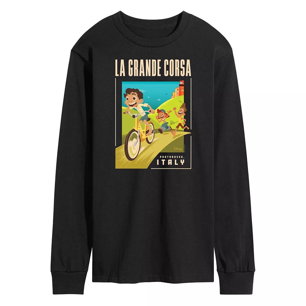 Disney's Luca Men's La Grande Long Sleeve Graphic Tee,  Product Image
