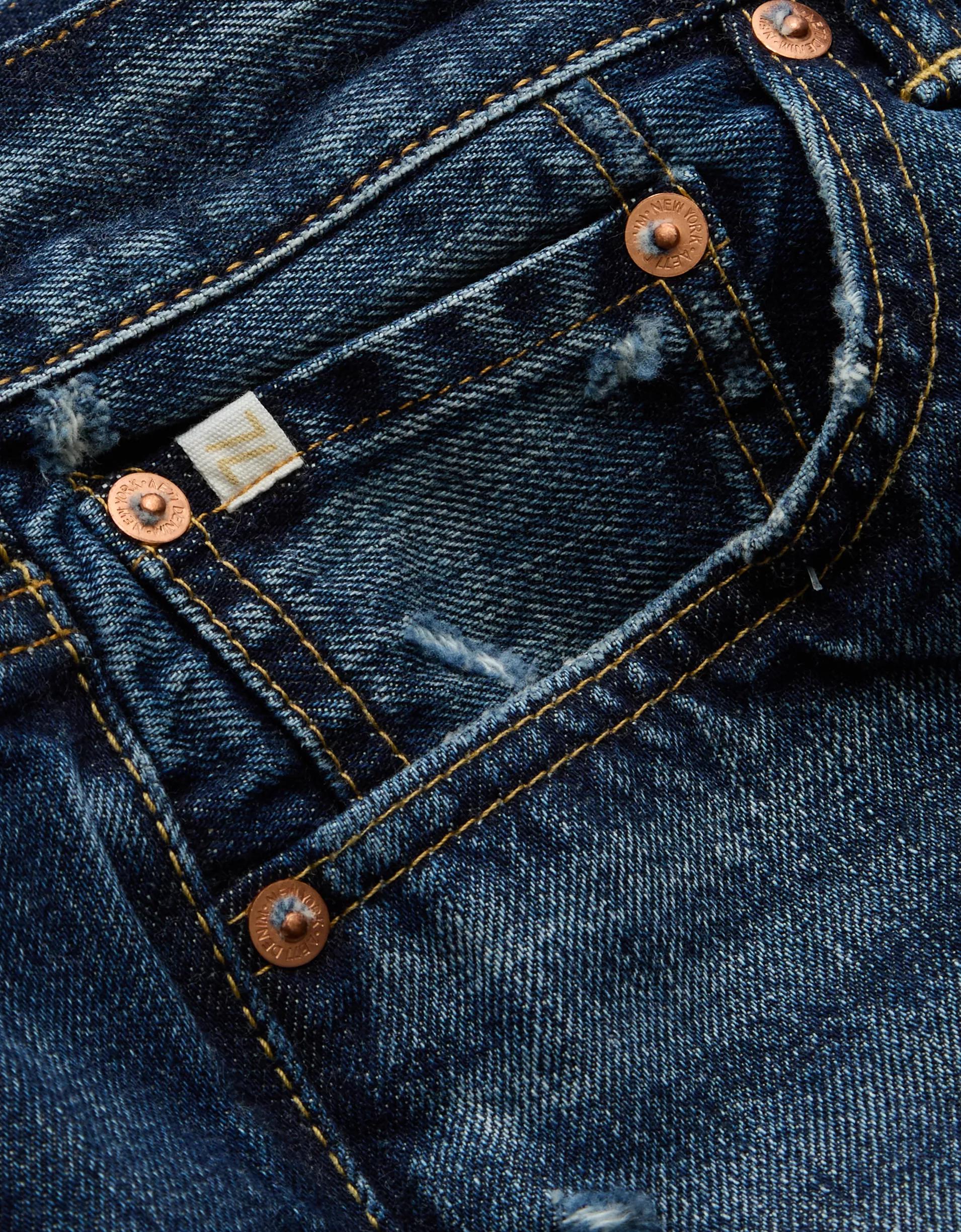 AE77 Premium Classic Denim Short Product Image