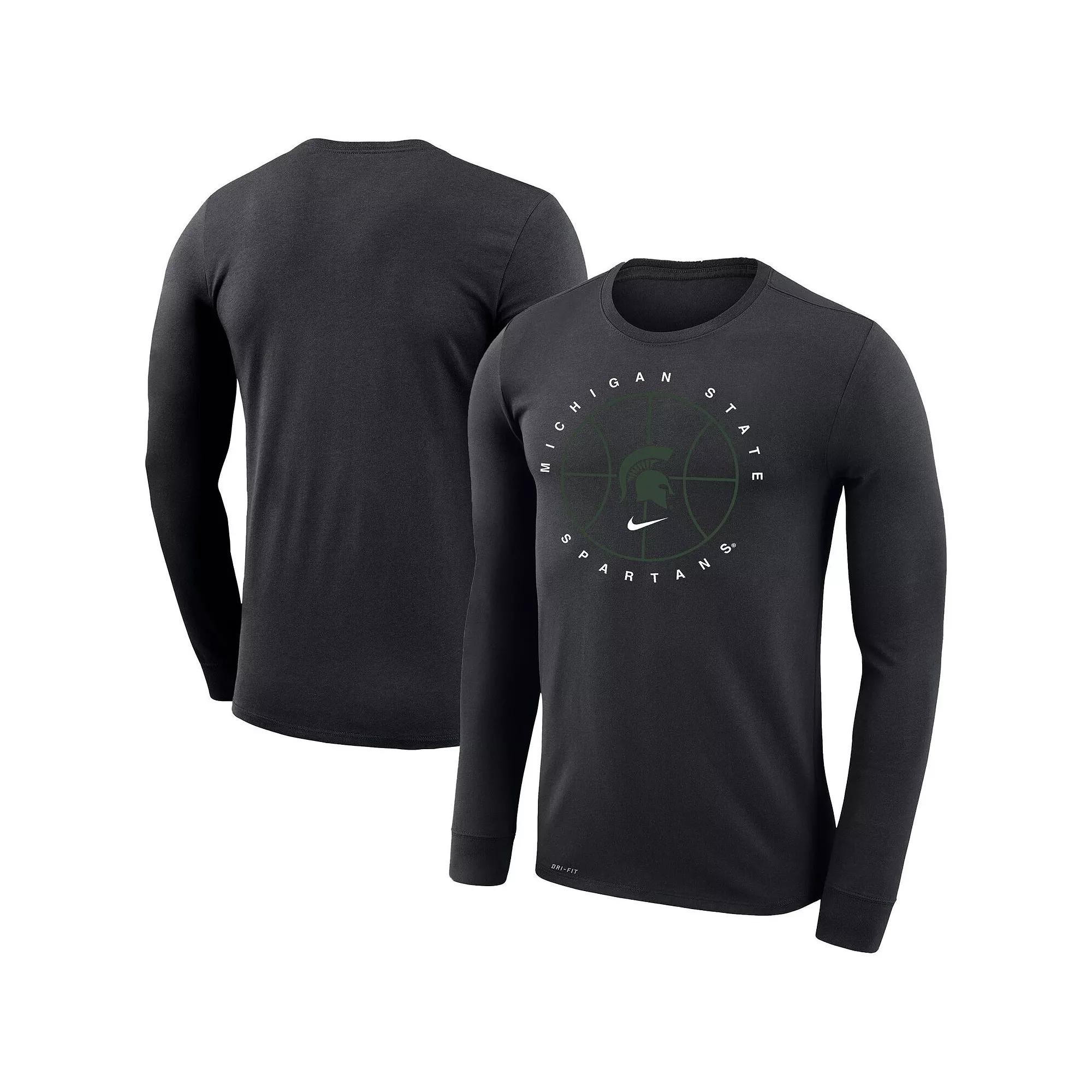 Mens Nike Michigan State Spartans Basketball Icon Legend Performance Long Sleeve T-Shirt Product Image