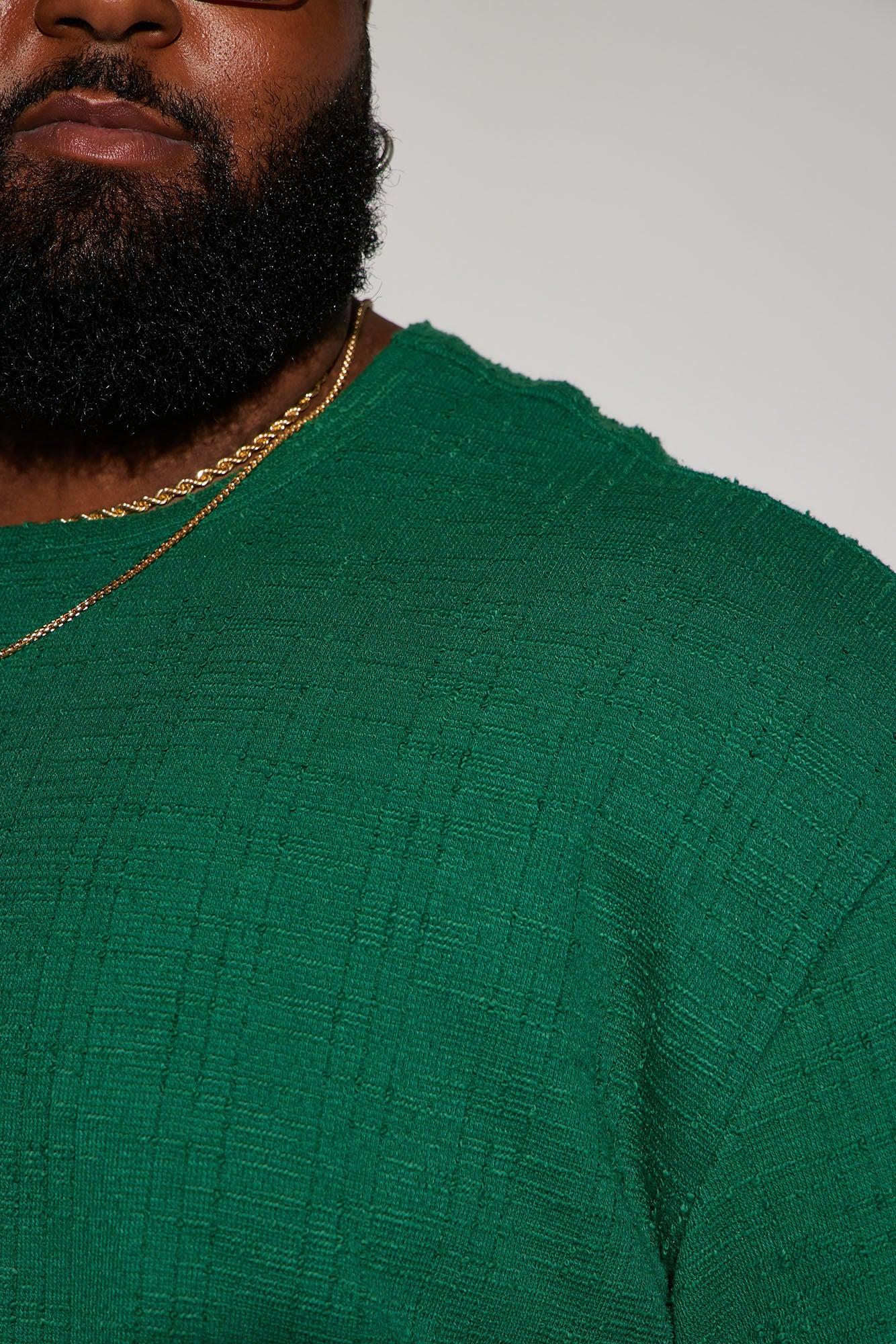 Jordan Textured Short Sleeve Tee - Green Product Image