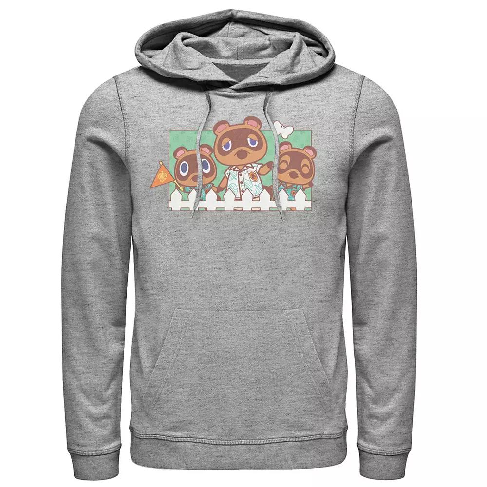 Men's Animal Crossing New Horizons Nook Family Portrait Hoodie,  Product Image