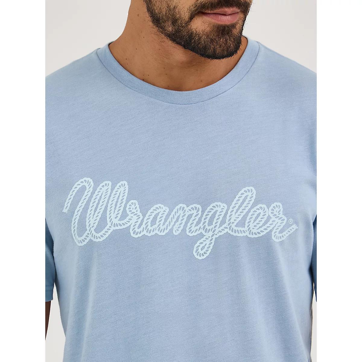 Men's Wrangler® Rope Logo T-Shirt in Ashley Product Image