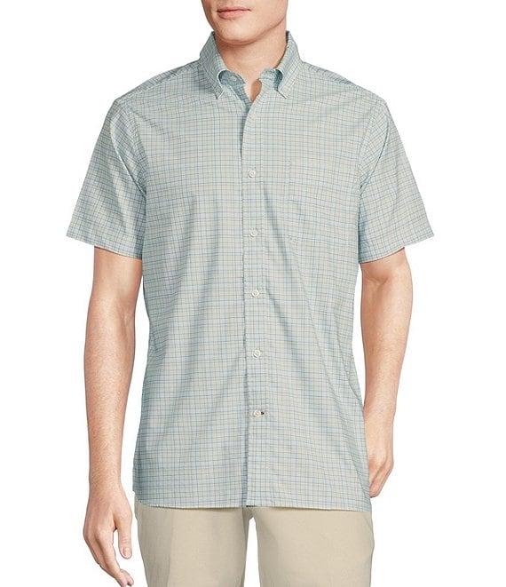 Cremieux Blue Label Brrr° Royal Twill Plaid Short Sleeve Woven Shirt Product Image