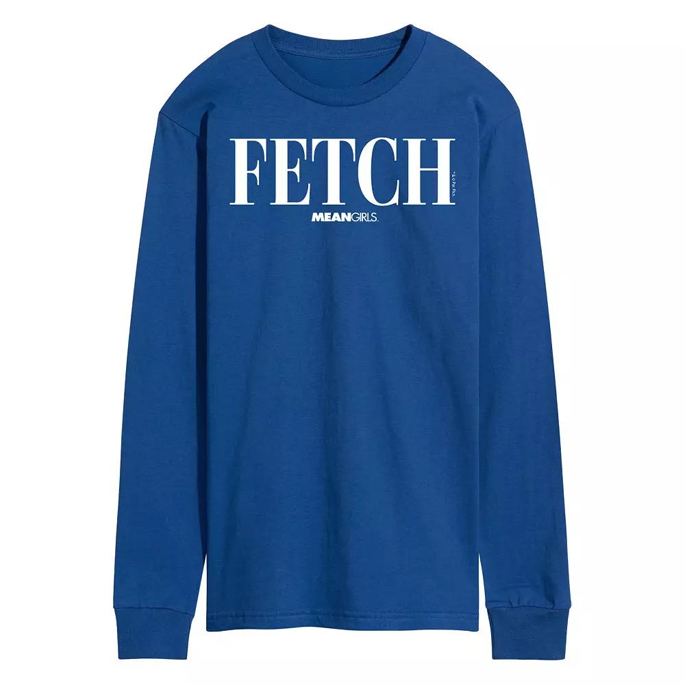 Men's Mean Girls Fetch Long Sleeve Graphic Tee,  Product Image