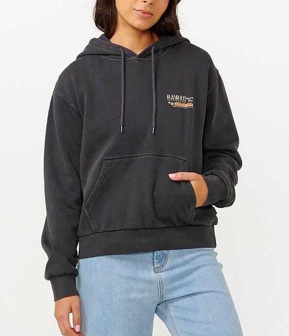 Rip Curl Sun To Sea Relaxed Long Sleeve Fleece Hoodie Product Image