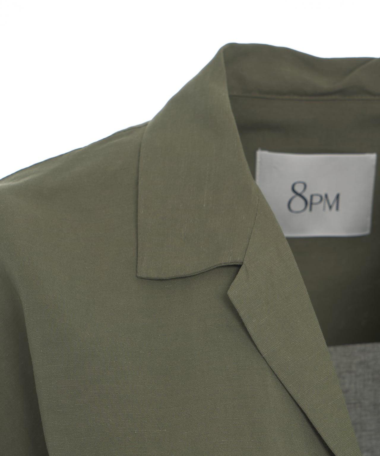Overshirt in linen Product Image