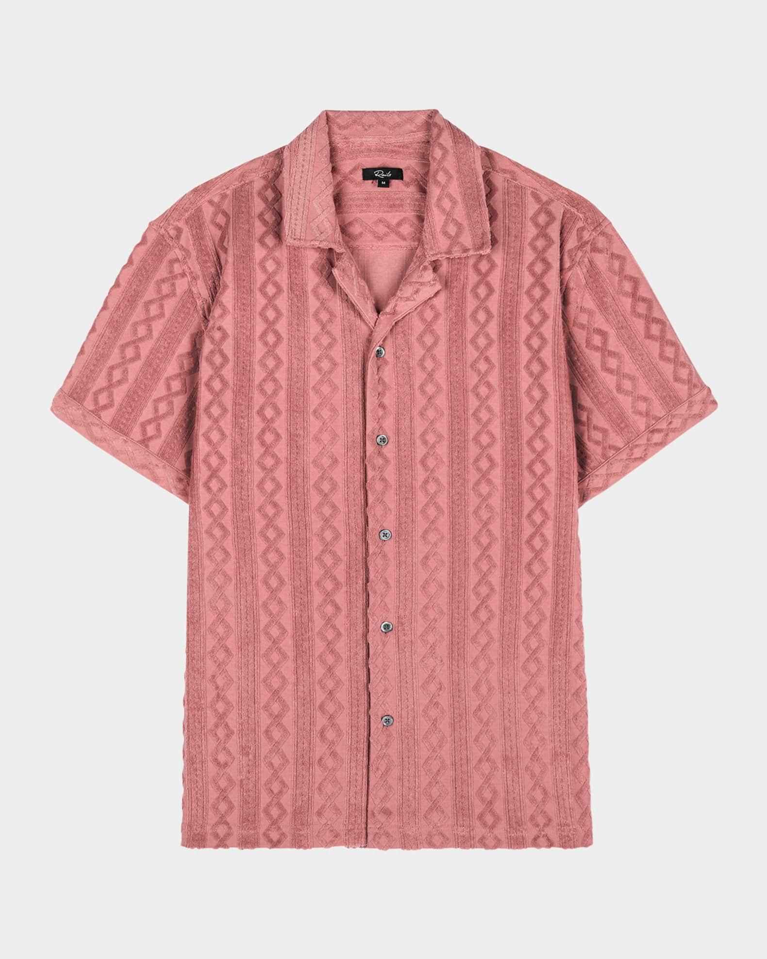 Men's Maverick Jacquard Toweling Camp Shirt Product Image
