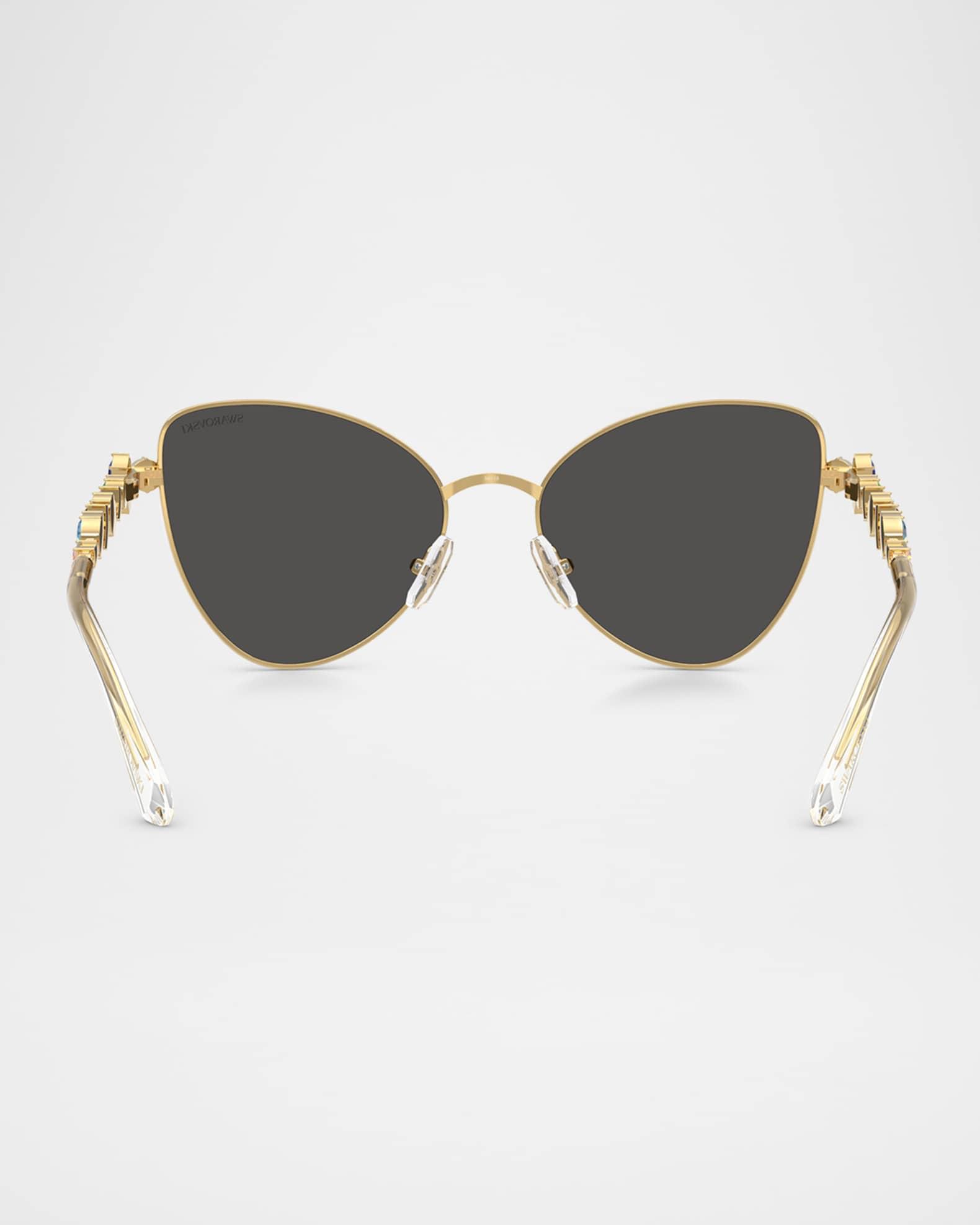 SK7034 Butterfly Crystalized Sunglasses Product Image