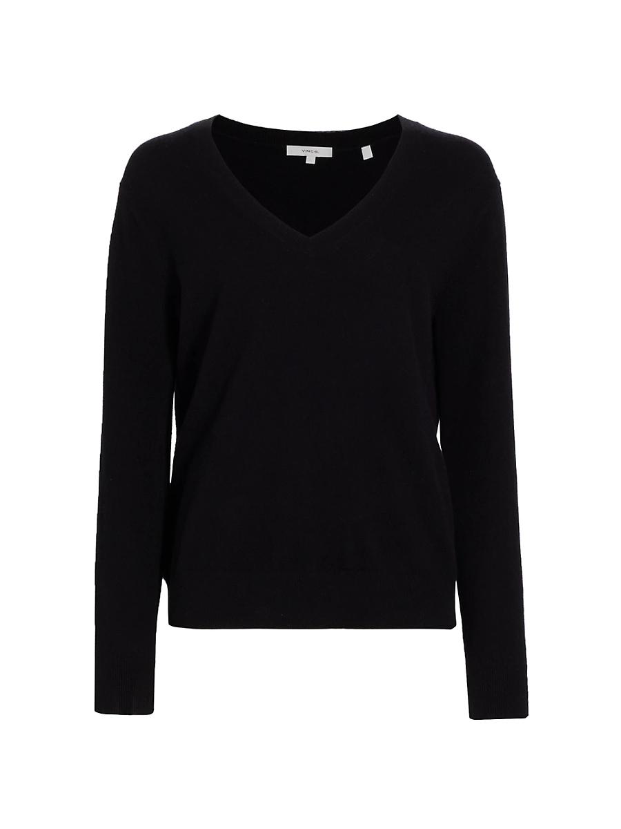 Vince Weekend V Neck Cashmere Sweater Product Image